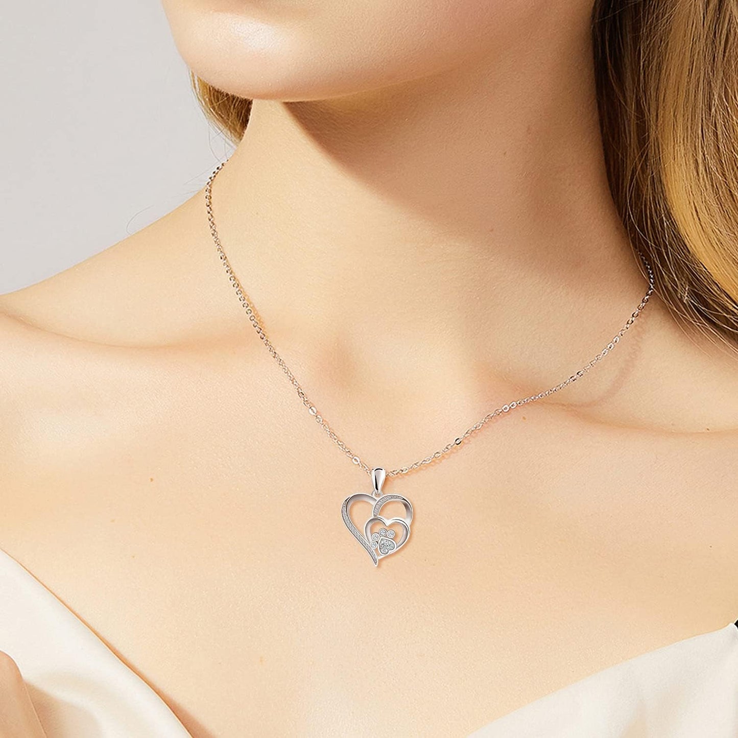 Ace | Paw in My Heart Necklace