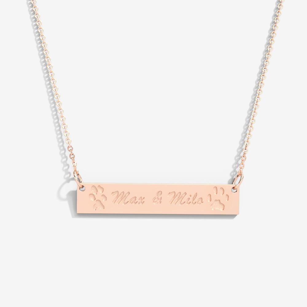 Bessie | Personalized Bar Necklace