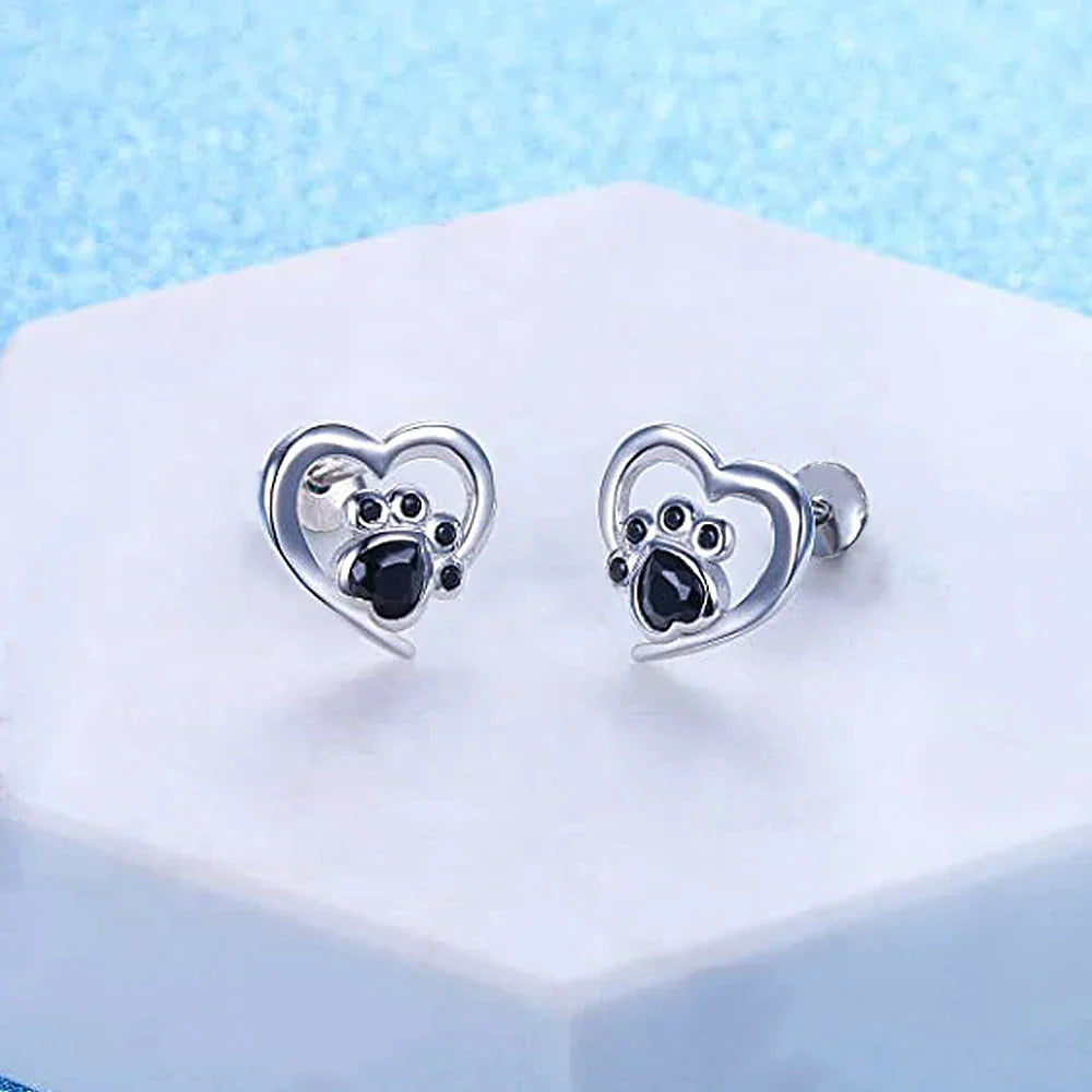 Benny | Silver Sparkle Studs