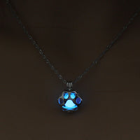 Aqua | Luminous Paw Necklace