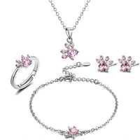 Misty | Sparkling Paw Jewelry Set