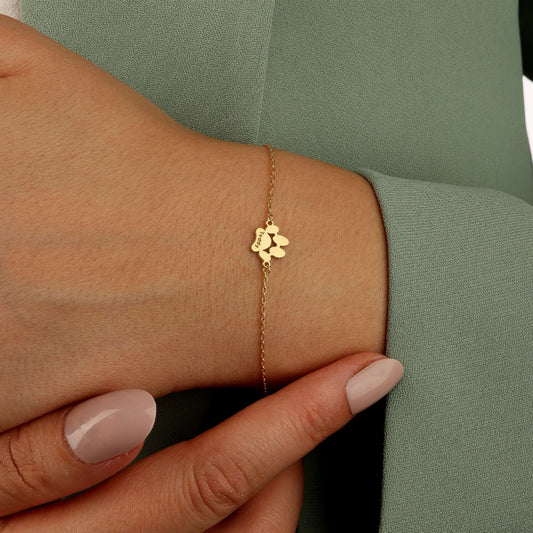 Leia | Personalized Pet Name Bracelet