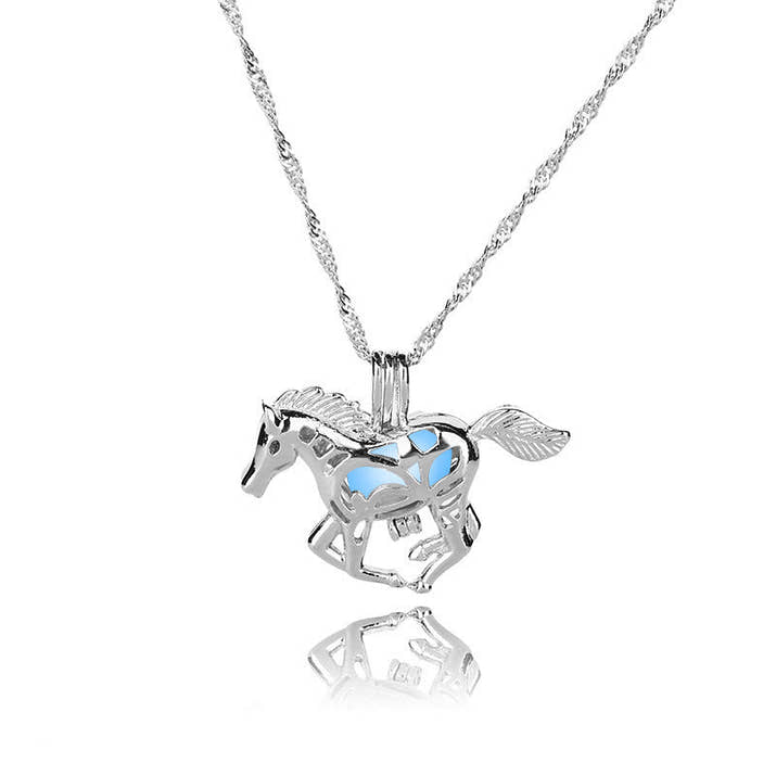 Wiz | Luminous Horse Necklace