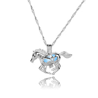 Wiz | Luminous Horse Necklace