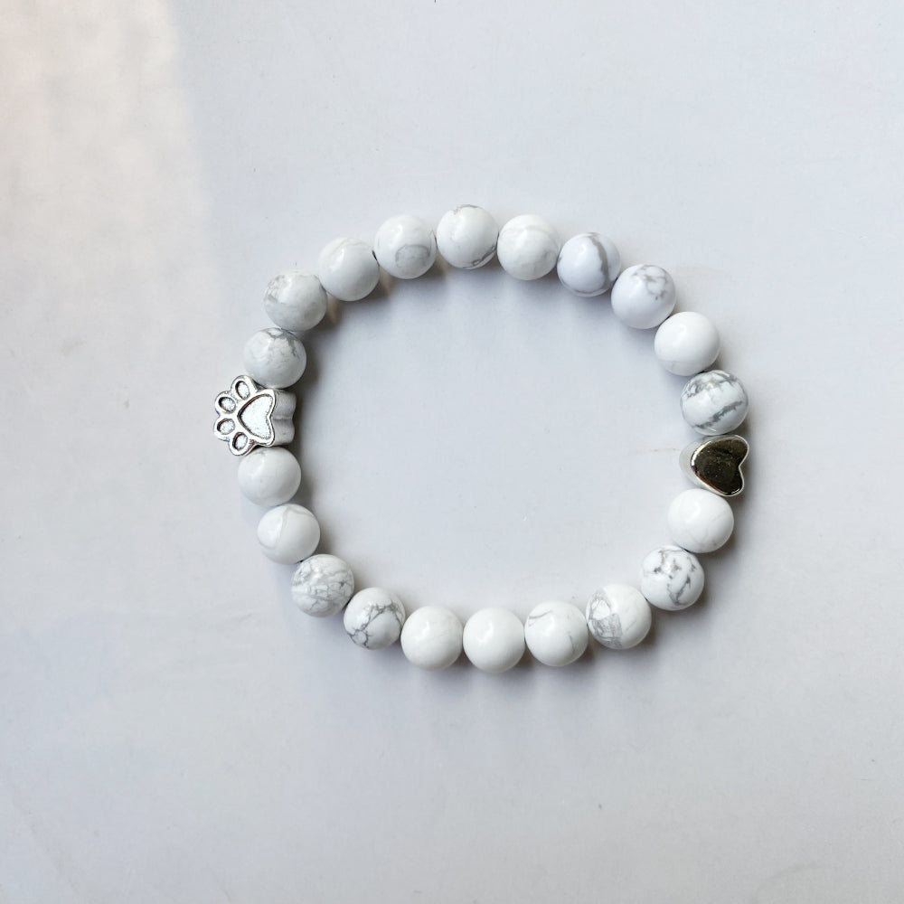 Ash | Marble Paw Bracelet