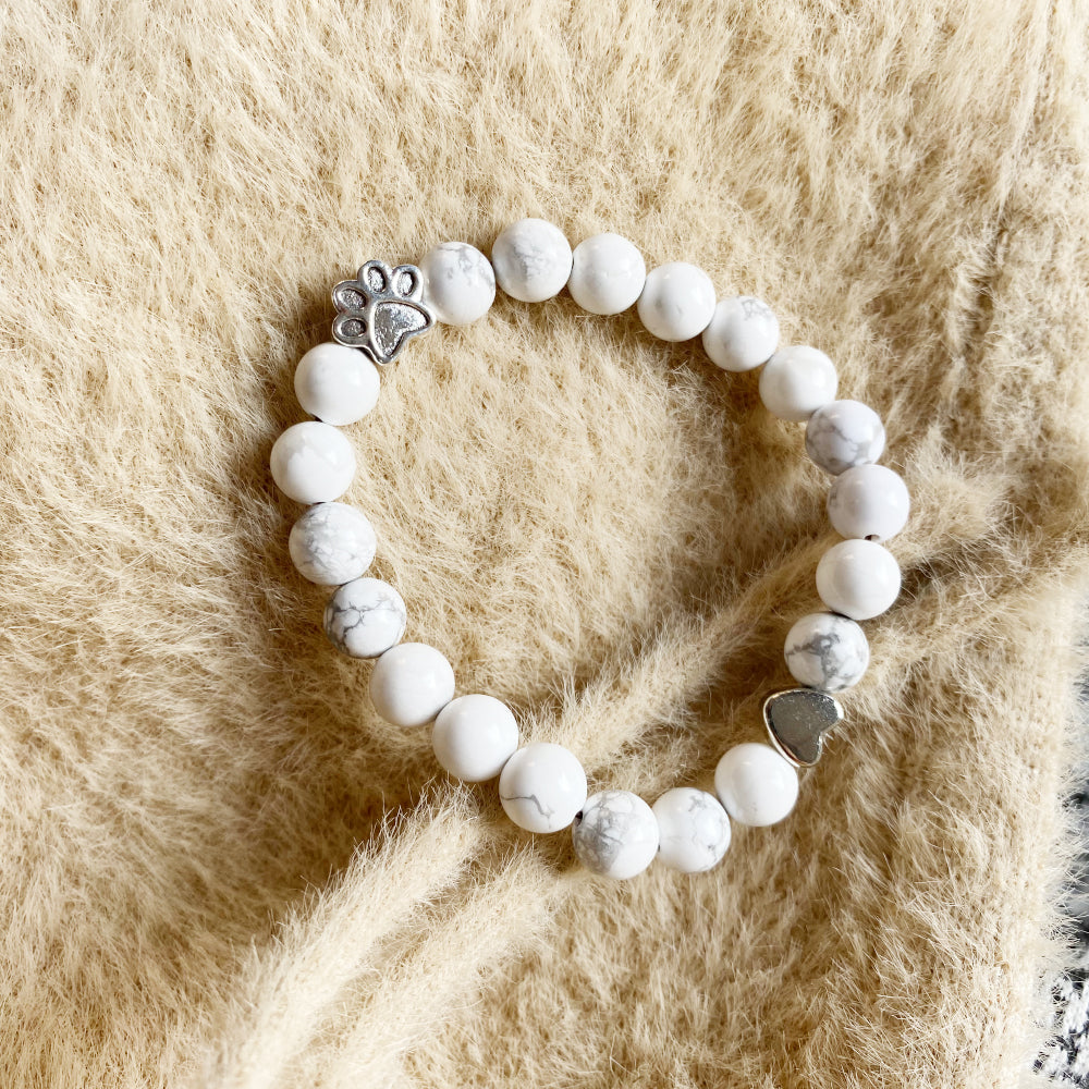 Ash | Marble Paw Bracelet
