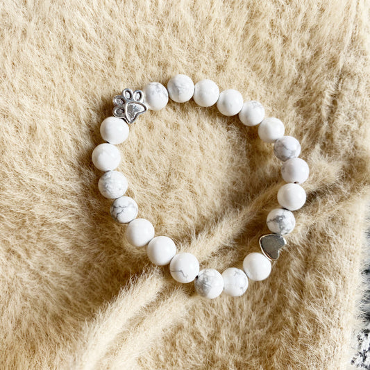Ash | Marble Paw Bracelet