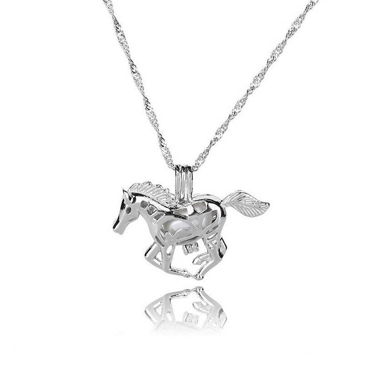 Wiz | Luminous Horse Necklace