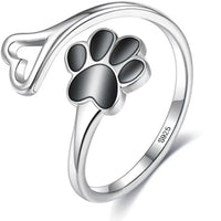 Coco | Heartfelt Paw Adjustable Ring