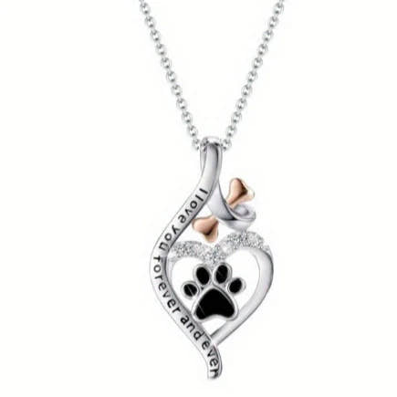 Ever | Heart Paw Necklace