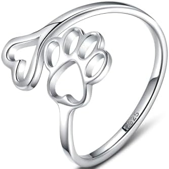 Coco | Heartfelt Paw Adjustable Ring