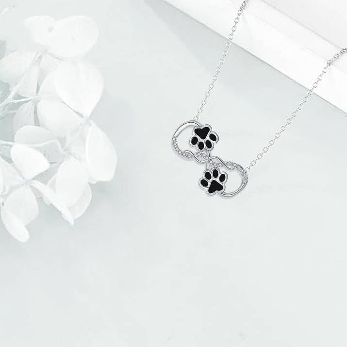 Finn | Infinite Paw Necklace
