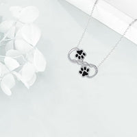 Finn | Infinite Paw Necklace