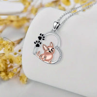 Cleo | Heart’s Best Friend Necklace