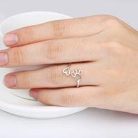 Coco | Heartfelt Paw Adjustable Ring