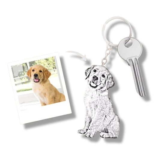 Tucker | Personalized Pet Keychain