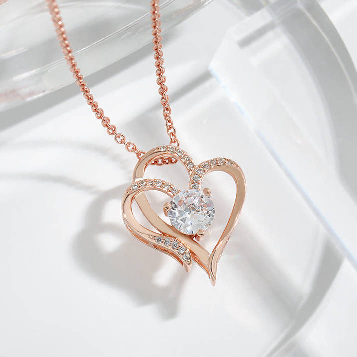 Penny | Entwined Zirconia Necklace