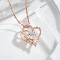 Penny | Entwined Zirconia Necklace
