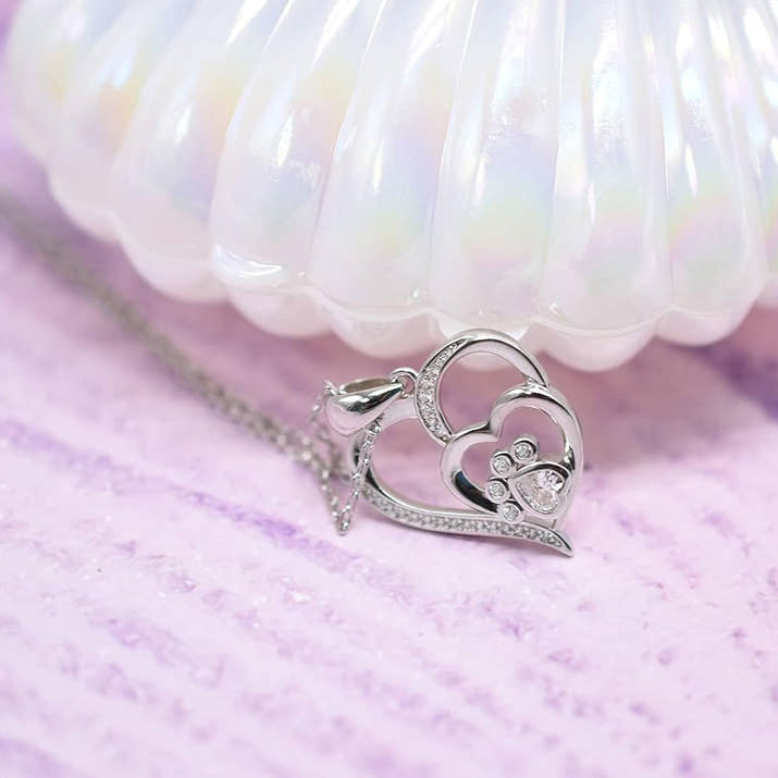 Ace | Paw in My Heart Necklace