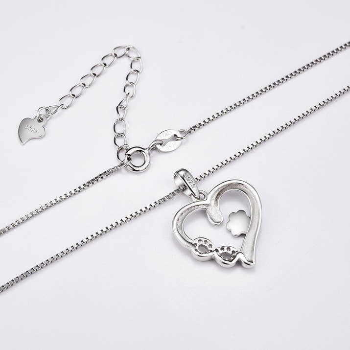 Lulu | Infinity Paw Necklace