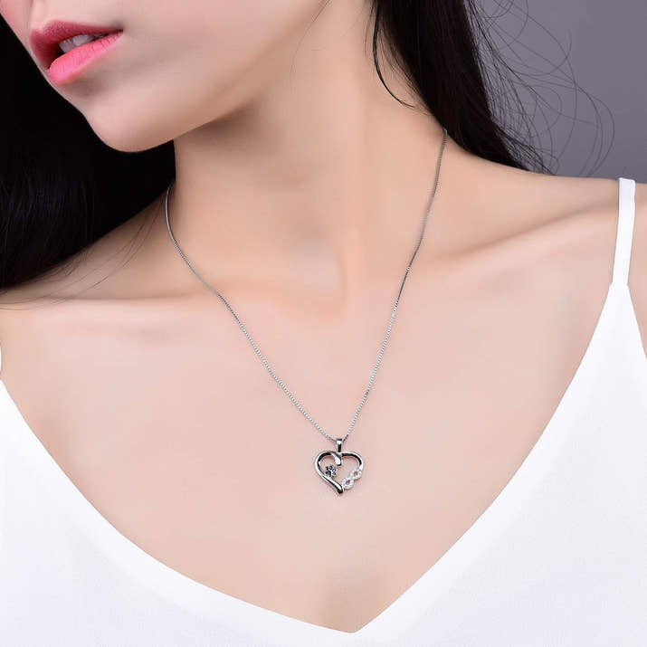 Lulu | Infinity Paw Necklace