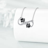 Finn | Infinite Paw Necklace