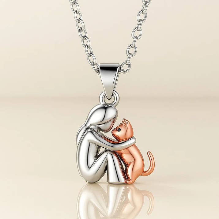Ginger | Fortune Feline Charm Necklace