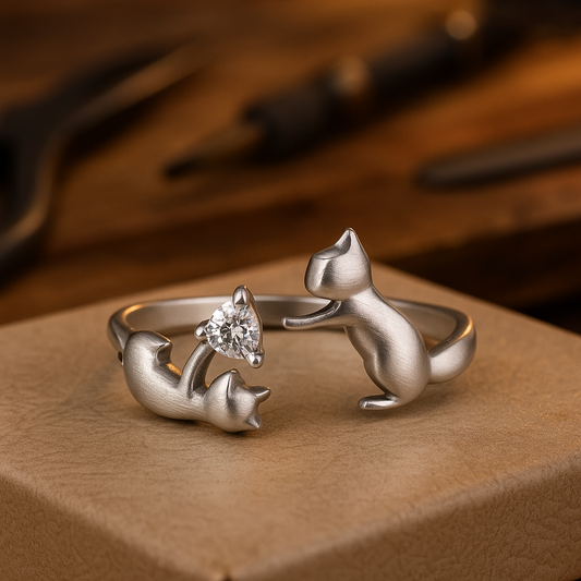 Gigi | Whimsical Cat Ring