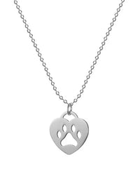 Molly | Paw Prints of Love Necklace