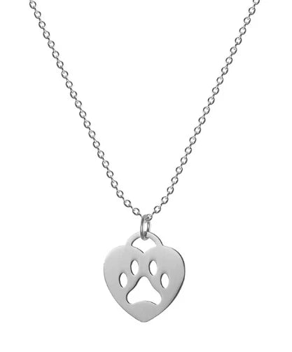 Molly | Paw Prints of Love Necklace