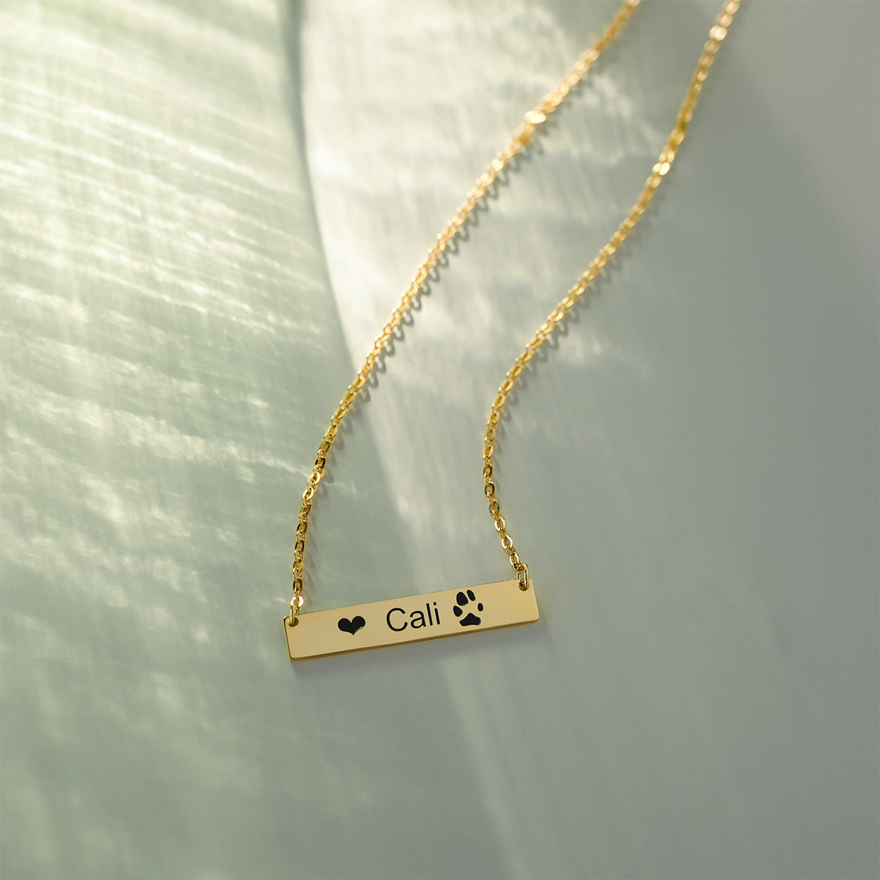 Bessie | Personalized Bar Necklace