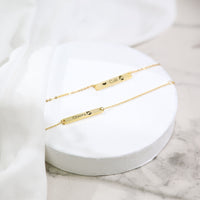 Bessie | Personalized Bar Necklace