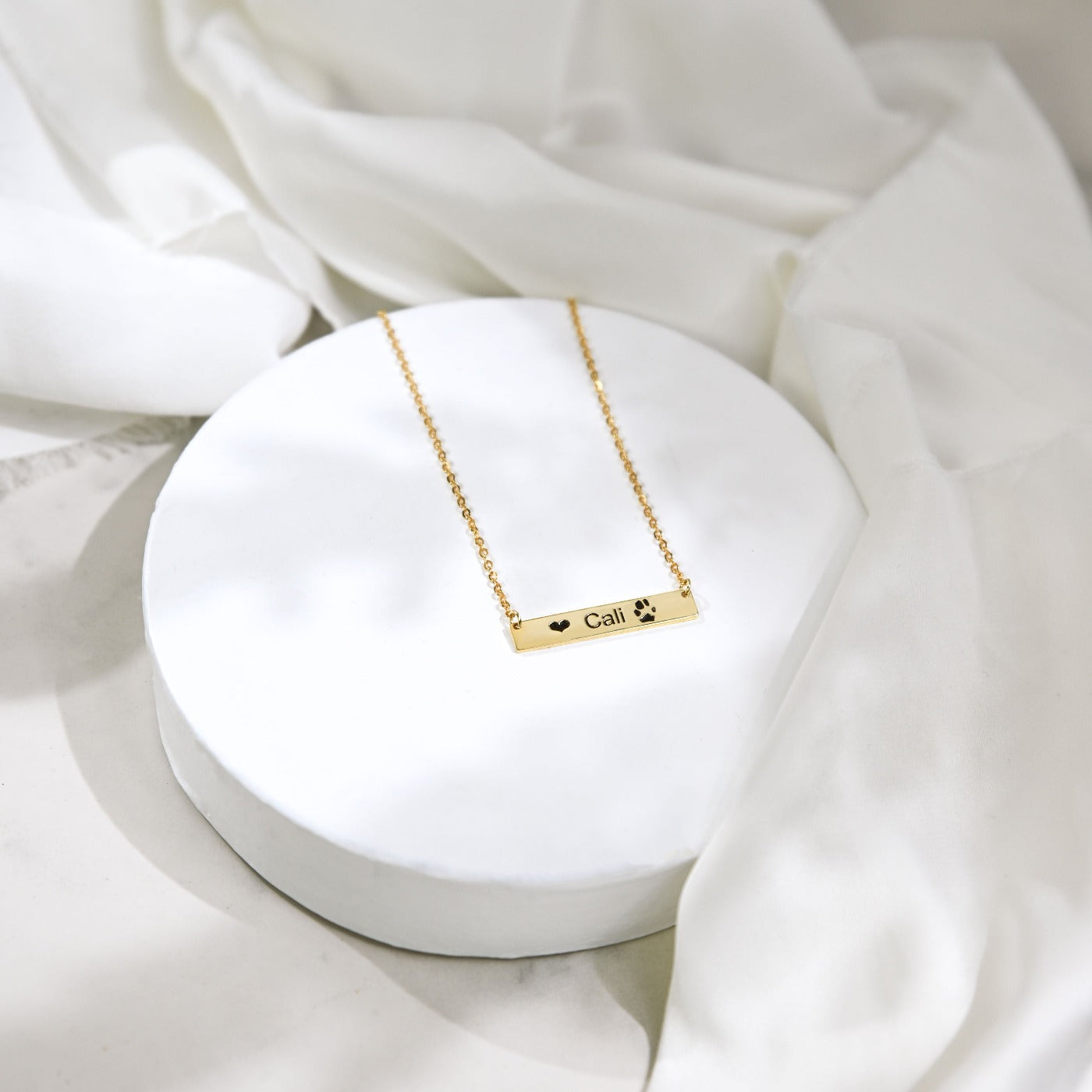 Bessie | Personalized Bar Necklace