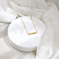 Bessie | Personalized Bar Necklace
