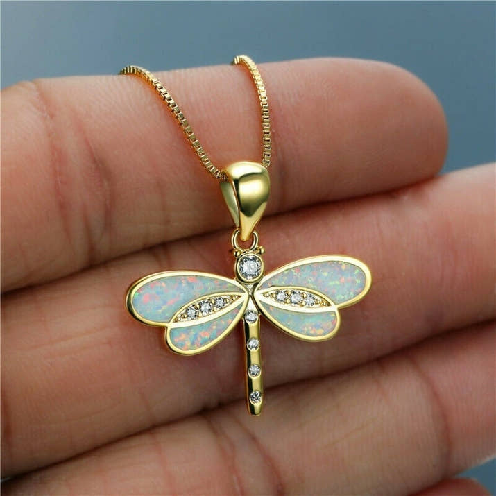 Twinkle | Dragonfly Paw Necklace