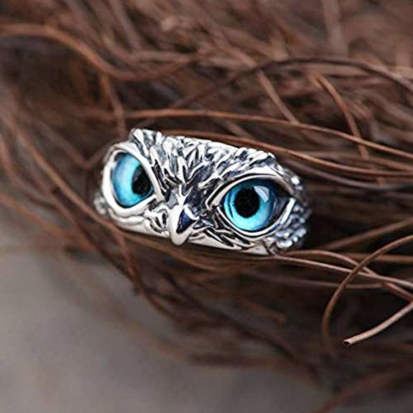 Olive | Owl Wisdom Ring
