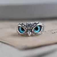 Olive | Owl Wisdom Ring