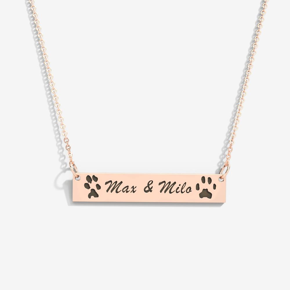 Bessie | Personalized Bar Necklace