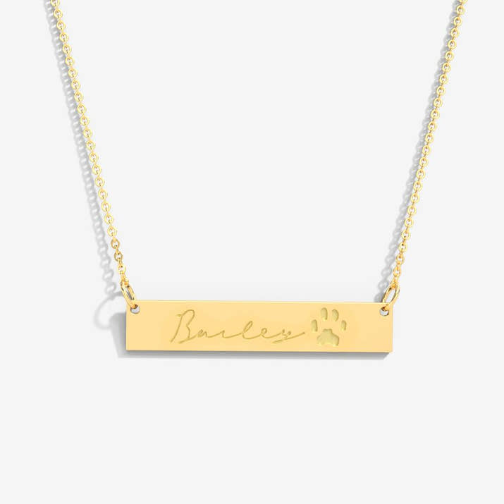 Bessie | Personalized Bar Necklace