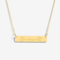 Bessie | Personalized Bar Necklace