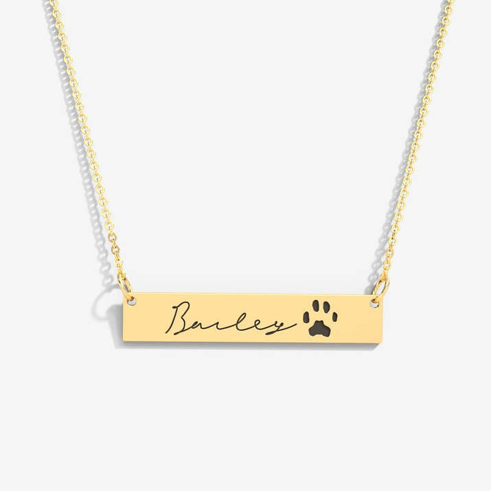 Bessie | Personalized Bar Necklace