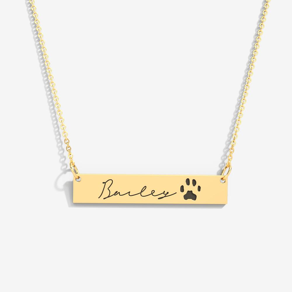 Bessie | Personalized Bar Necklace