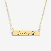 Bessie | Personalized Bar Necklace