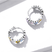 Benny | Whimsical Paw Hoop Earrings