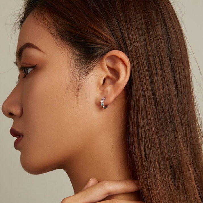 Benny | Whimsical Paw Hoop Earrings
