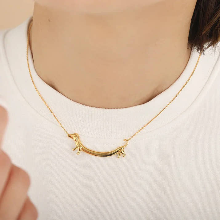 Weaver | Sausage Dog Paw Pendant