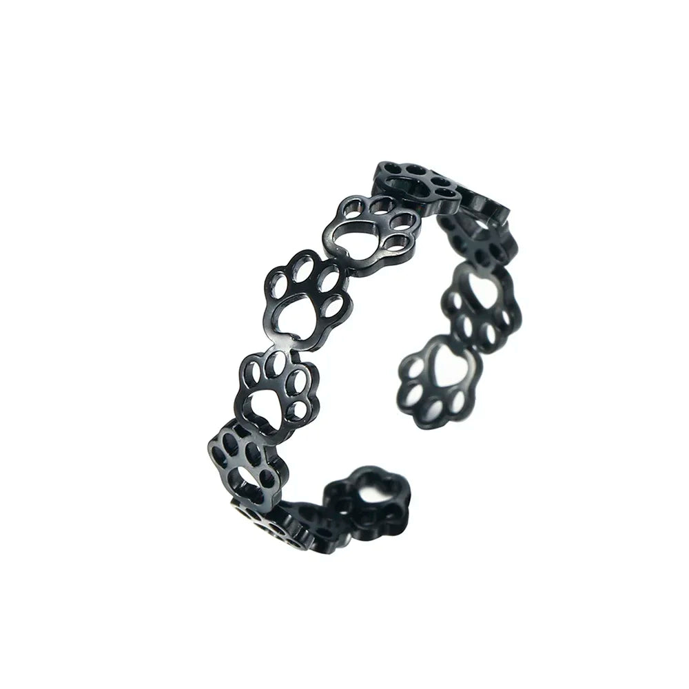 Grace | Paw Print Ring