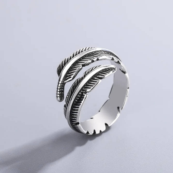 Angel | Feather Memory Paw Ring
