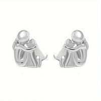 Emma | Two-tone Embrace Earrings
