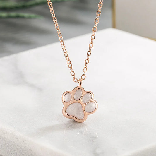 Patty | Pawprint Love Necklace